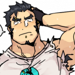 Etsuji appearing surprised